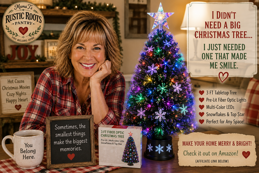 I Didn't Need a Big Christmas Tree... I Just Needed One That Made Me Smile