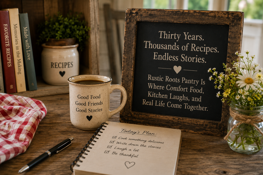 Thirty Years, Thousands of Recipes & Endless Stories | Rustic Roots Pantry