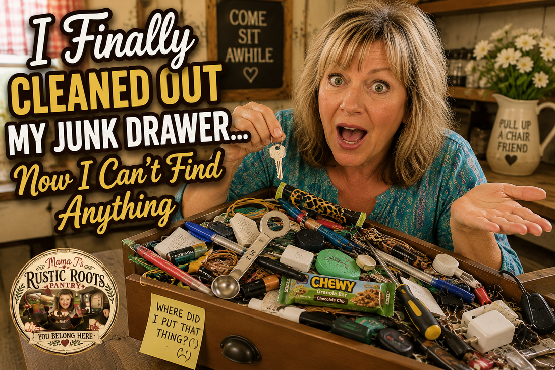 I Finally Cleaned Out My Junk Drawer... Now I Can't Find Anything