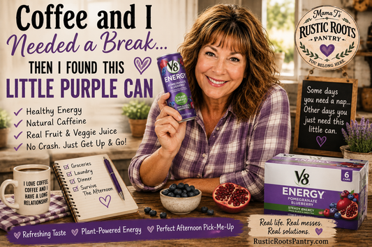 Coffee and I Needed a Break... Then I Found This Little Purple Can
