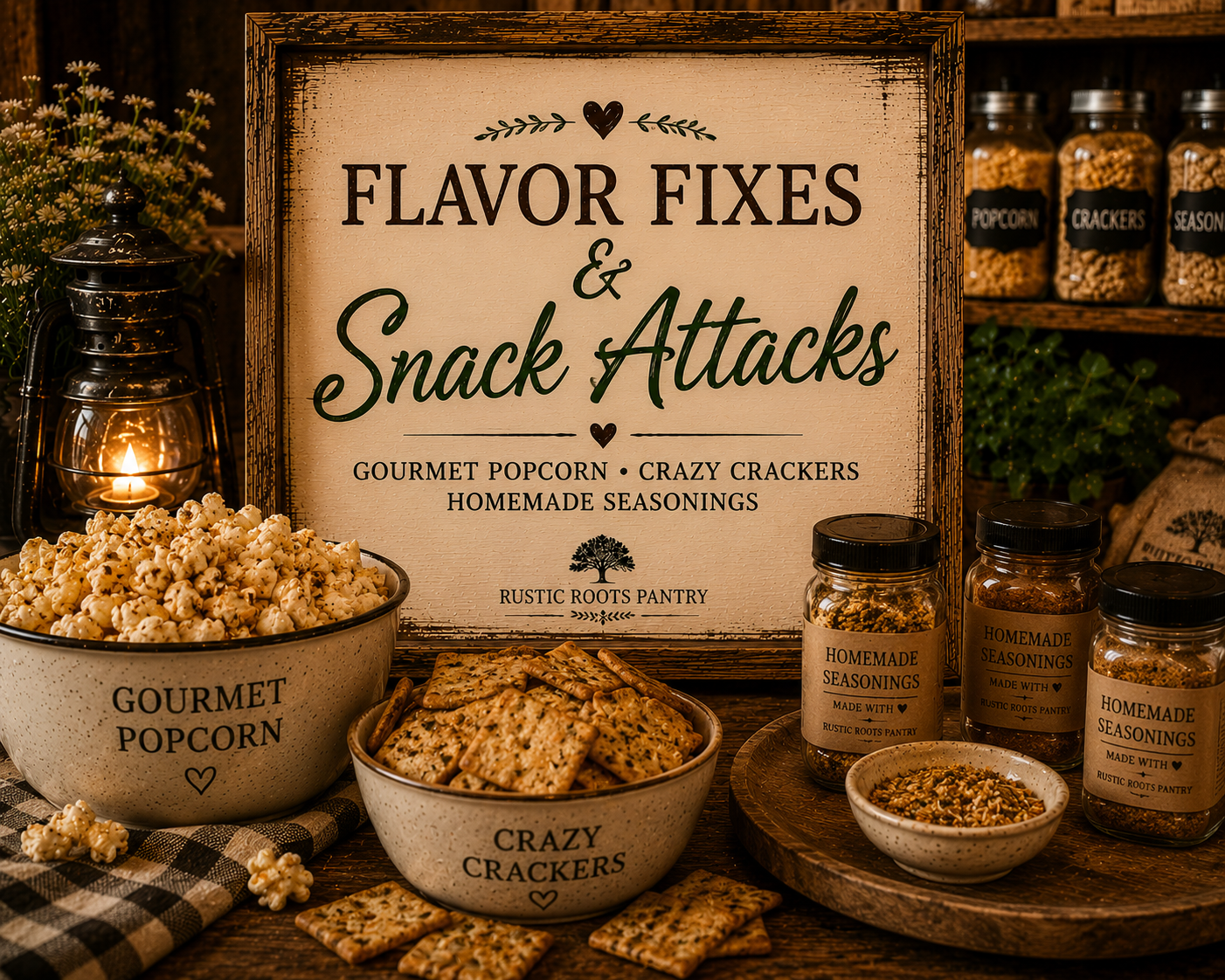 Flavor Fixes & Snack Attacks