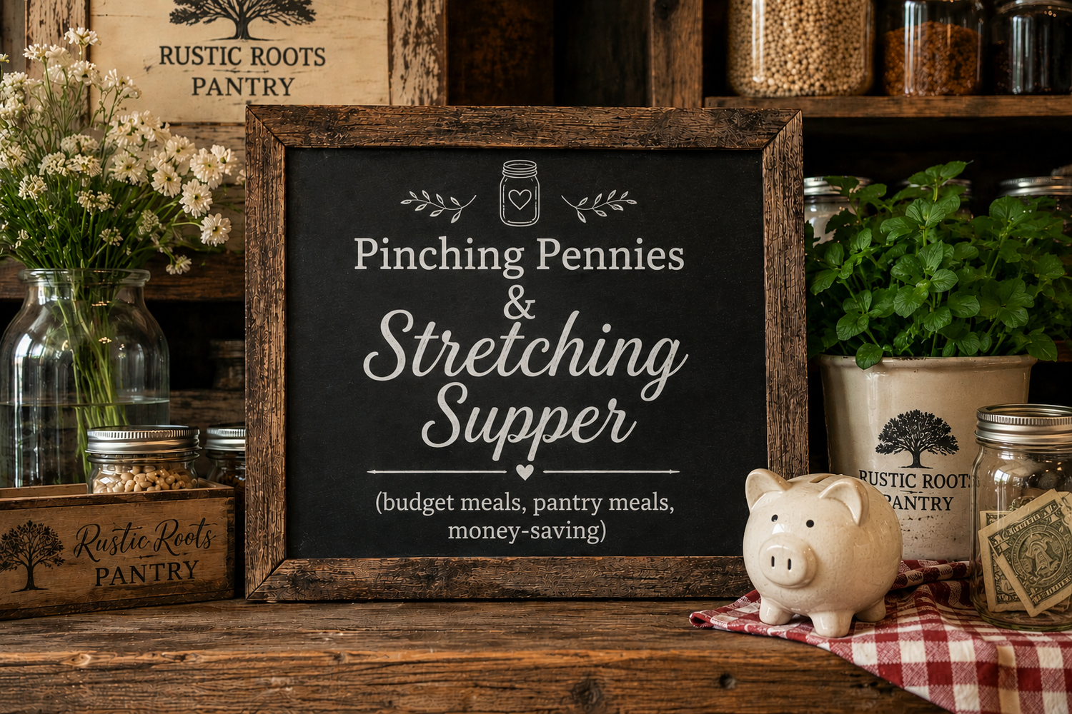 Pinching Pennies & Stretching Supper