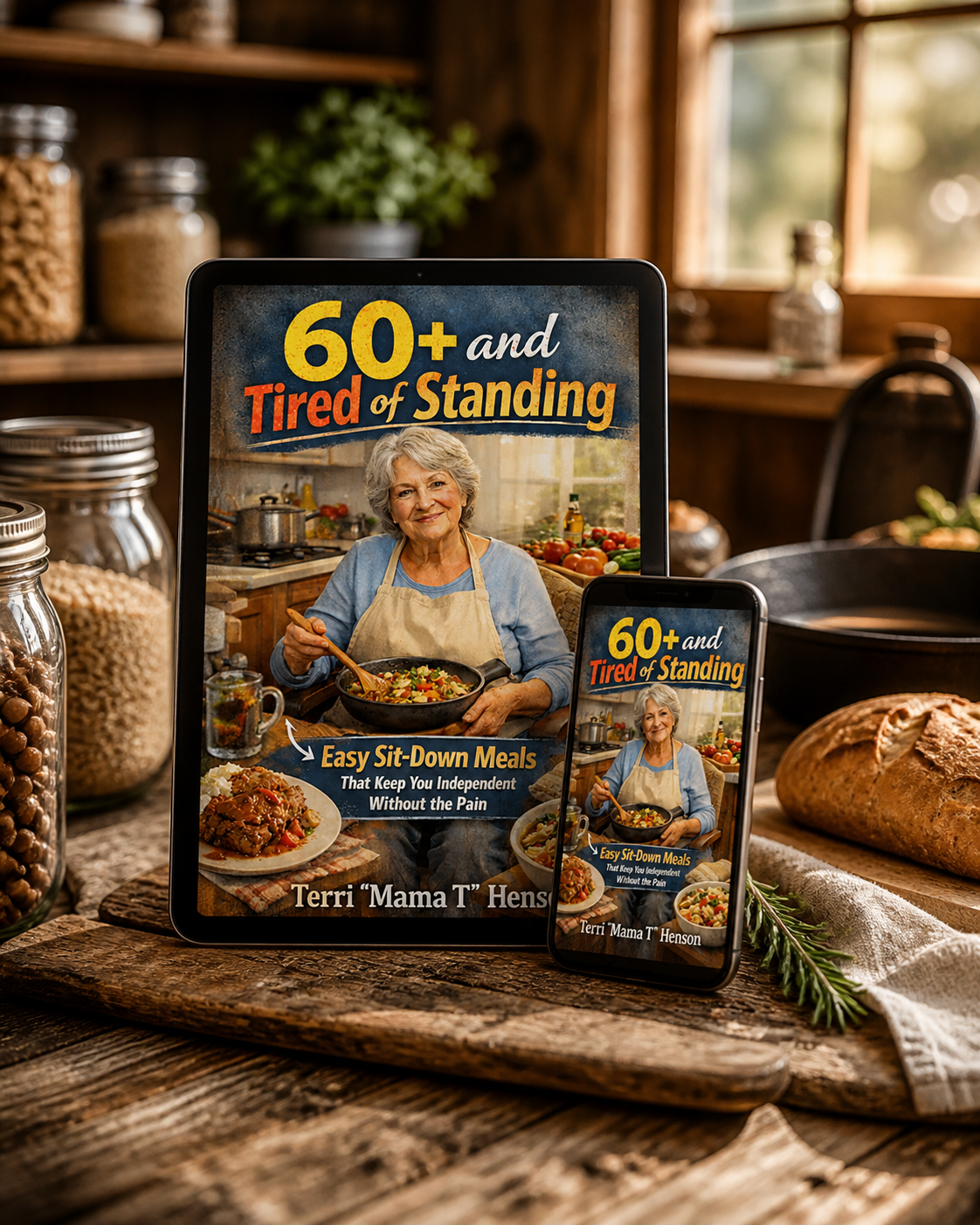 60+ and Tired of Standing Easy Sit-Down Meals That Keep You Independent Without the Pain
