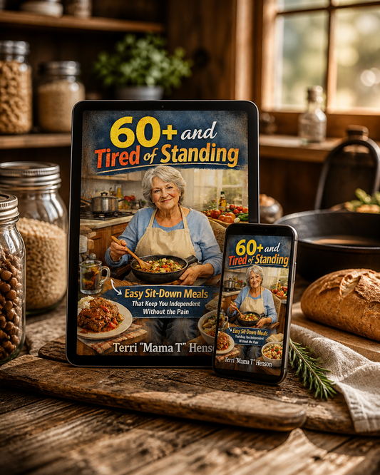 60+ and Tired of Standing Easy Sit-Down Meals That Keep You Independent Without the Pain