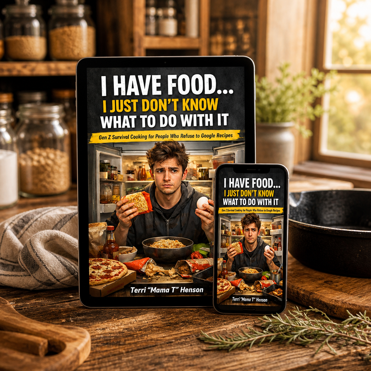 I Have Food… I Just Don’t Know What to Do With It - Gen Z Survival Cooking