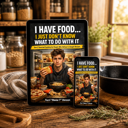 I Have Food… I Just Don’t Know What to Do With It - Gen Z Survival Cooking