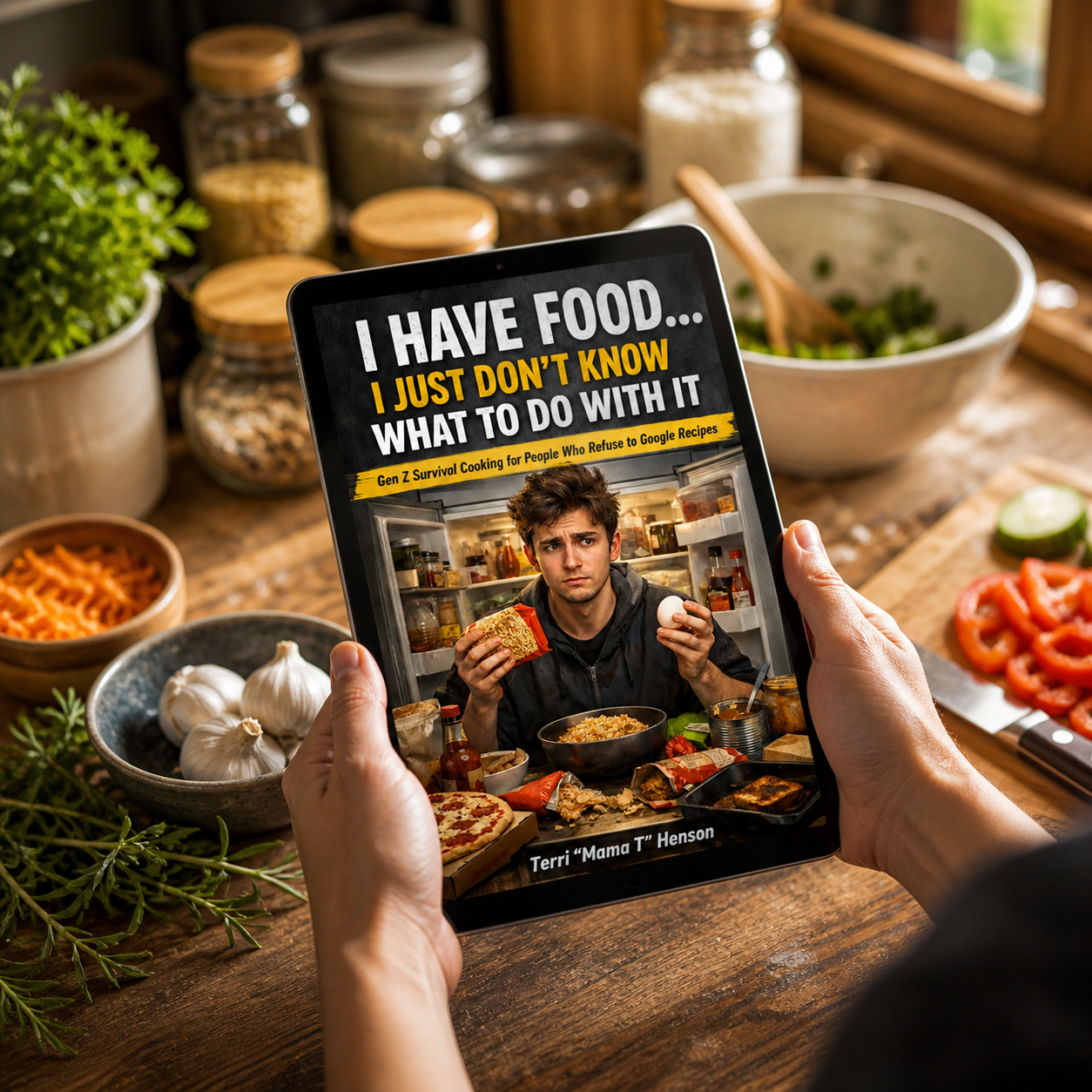 I Have Food… I Just Don’t Know What to Do With It - Gen Z Survival Cooking
