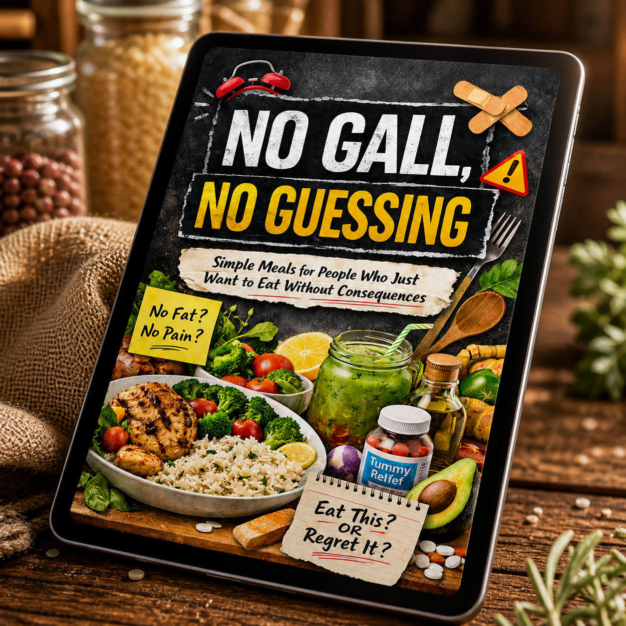No-Gall, No Guessing: Simple Meals for People Who Just Want to Eat Without Consequences