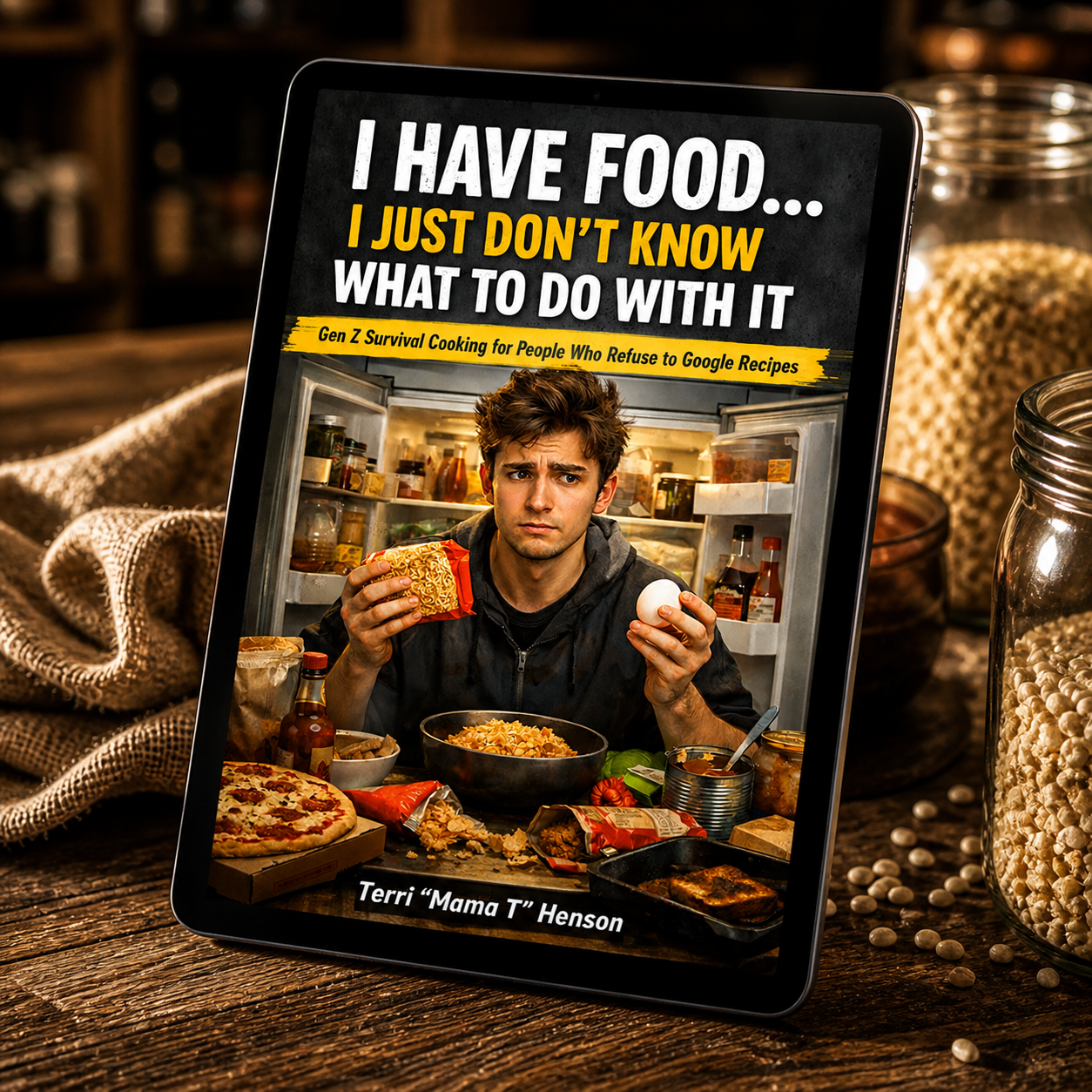 I Have Food… I Just Don’t Know What to Do With It - Gen Z Survival Cooking