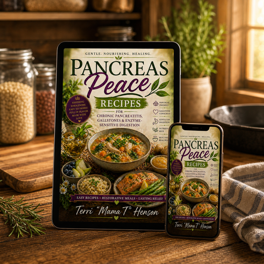 Pancreas Peace Recipes for Chronic Pancreatitis, Gallstones & Enzyme-Sensitive Digestion