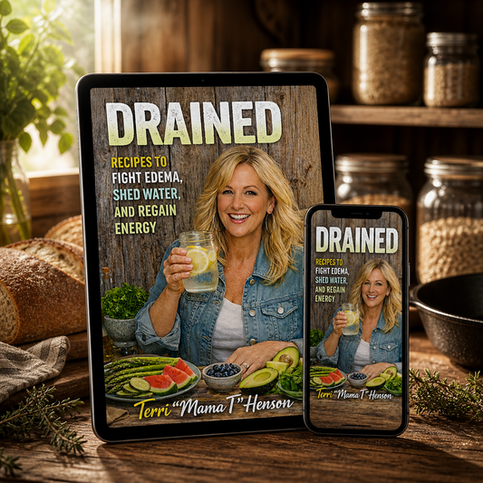 Drained Recipes to Fight Edema, Shed Water, and Regain Energy
