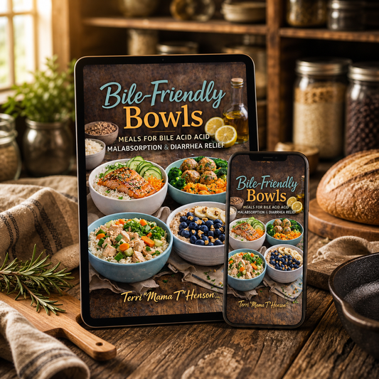Bile-Friendly Bowls Meals for Bile Acid Malabsorption & Diarrhea Relief