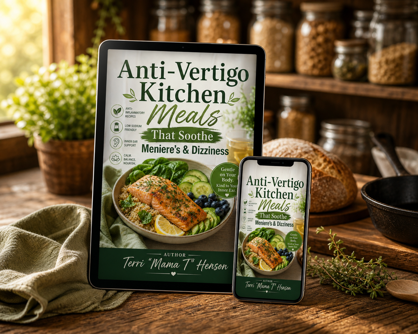 Anti-Vertigo Kitchen Meals That Soothe Meniere’s & Dizziness