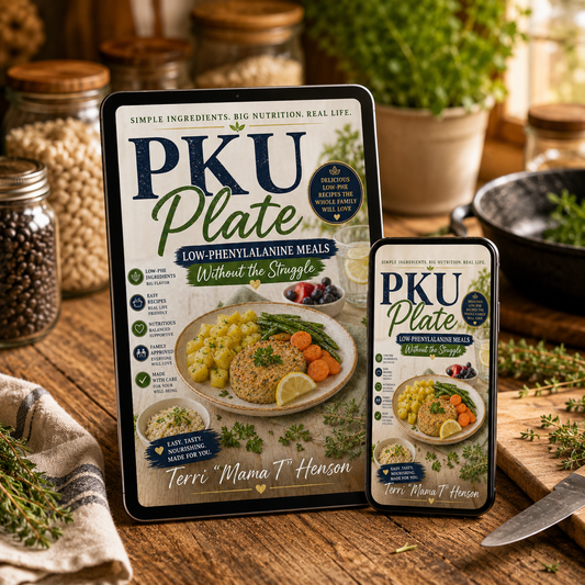 PKU Plate Low-Phenylalanine Meals Without the Struggle