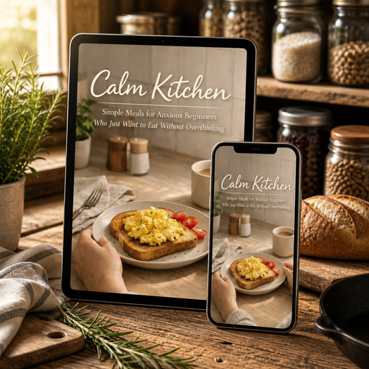 Calm Kitchen - Simple Meals for Anxious Beginners Who Just Want to Eat Without Overthinking
