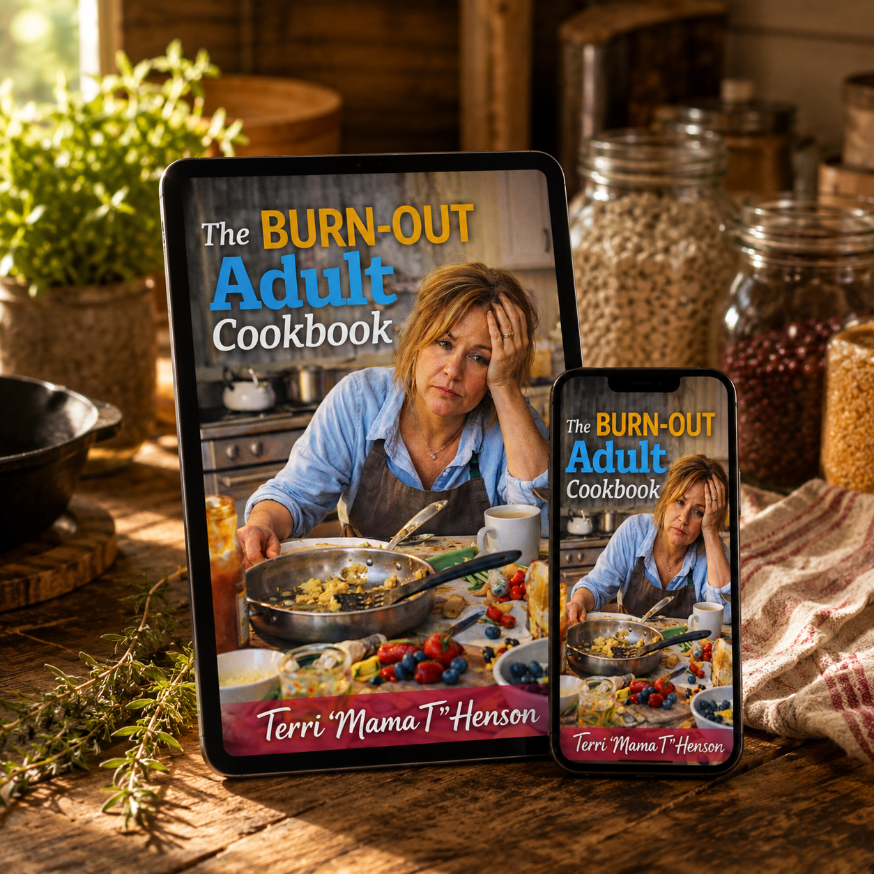 The Burn-Out Adult Cookbook