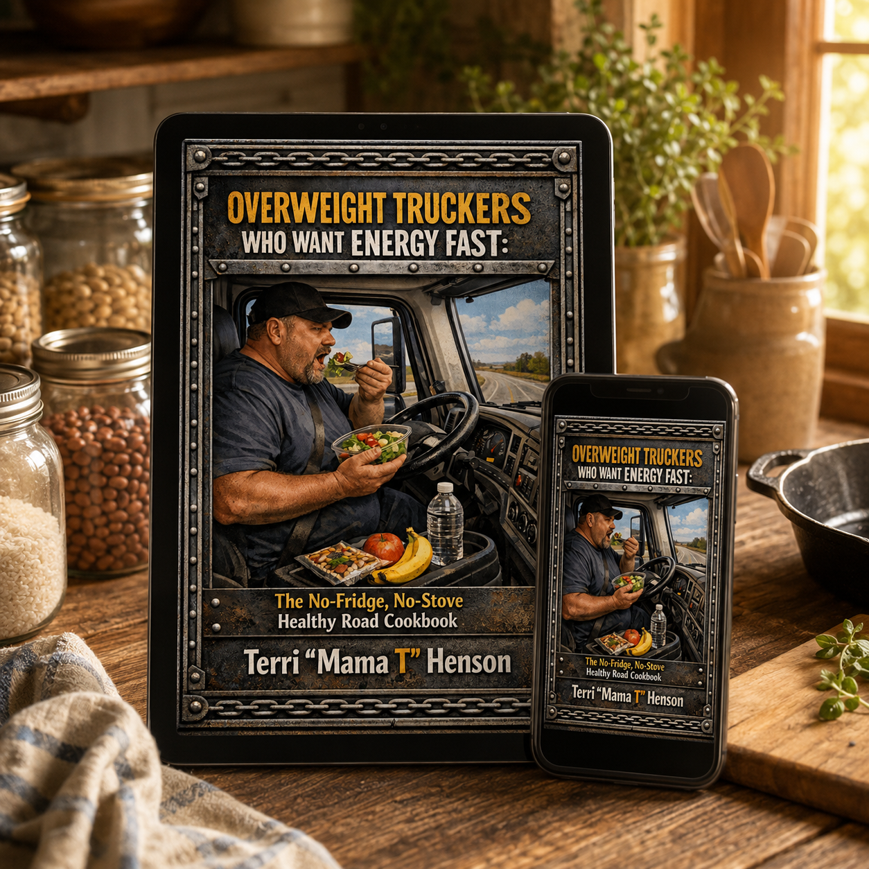 Overweight Truckers Who Want Energy Fast - The No-Fridge, No-Stove Healthy Road Cookbook
