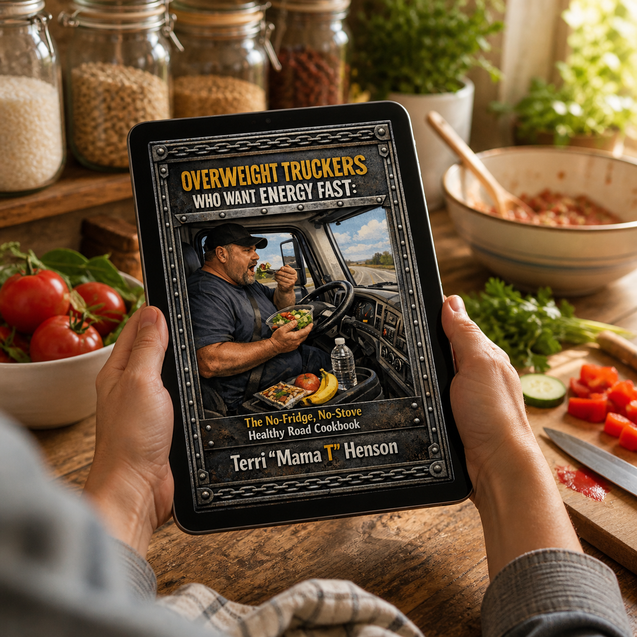 Overweight Truckers Who Want Energy Fast - The No-Fridge, No-Stove Healthy Road Cookbook