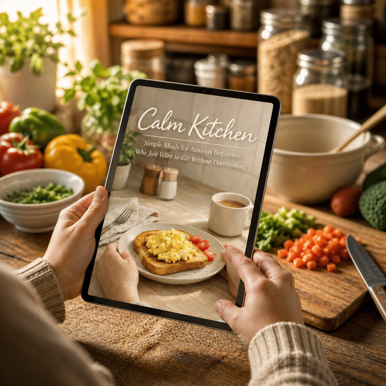 Calm Kitchen - Simple Meals for Anxious Beginners Who Just Want to Eat Without Overthinking