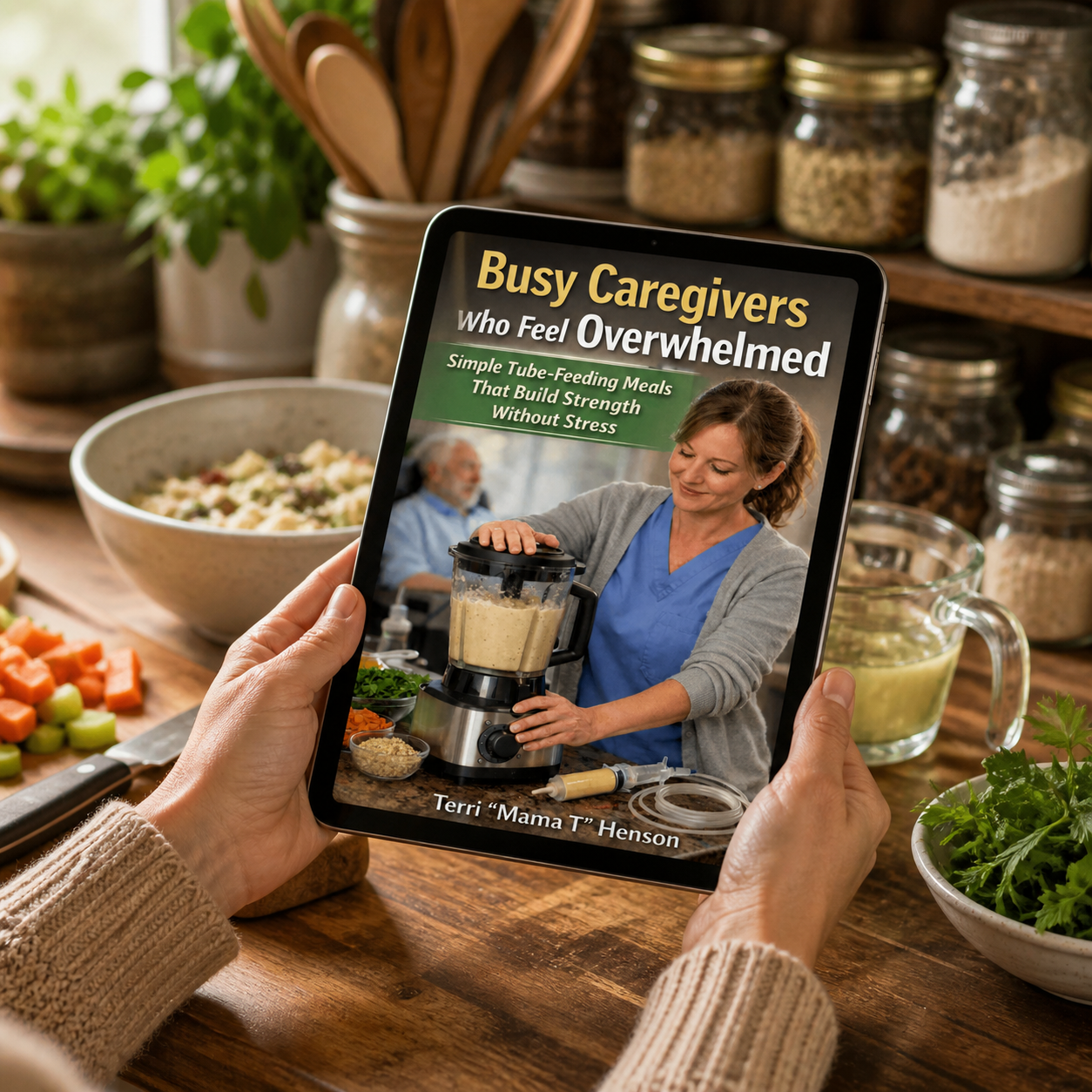 Busy Caregivers Who Feel Overwhelmed: Simple Tube Feeding Meals that Build Strength Without Stress