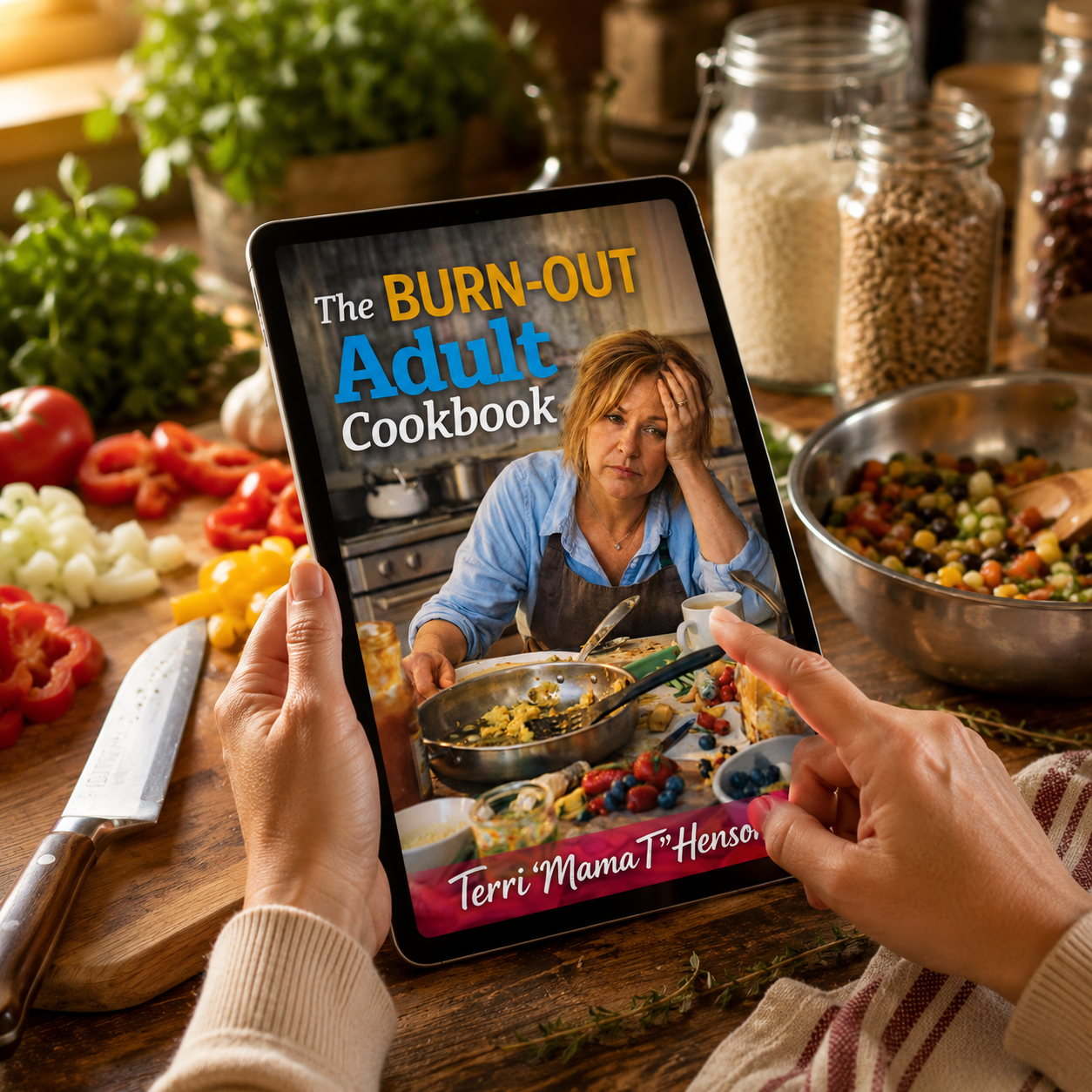 The Burn-Out Adult Cookbook