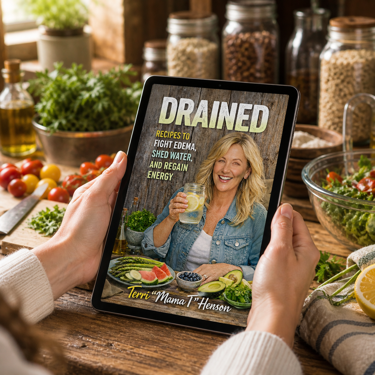 Drained Recipes to Fight Edema, Shed Water, and Regain Energy