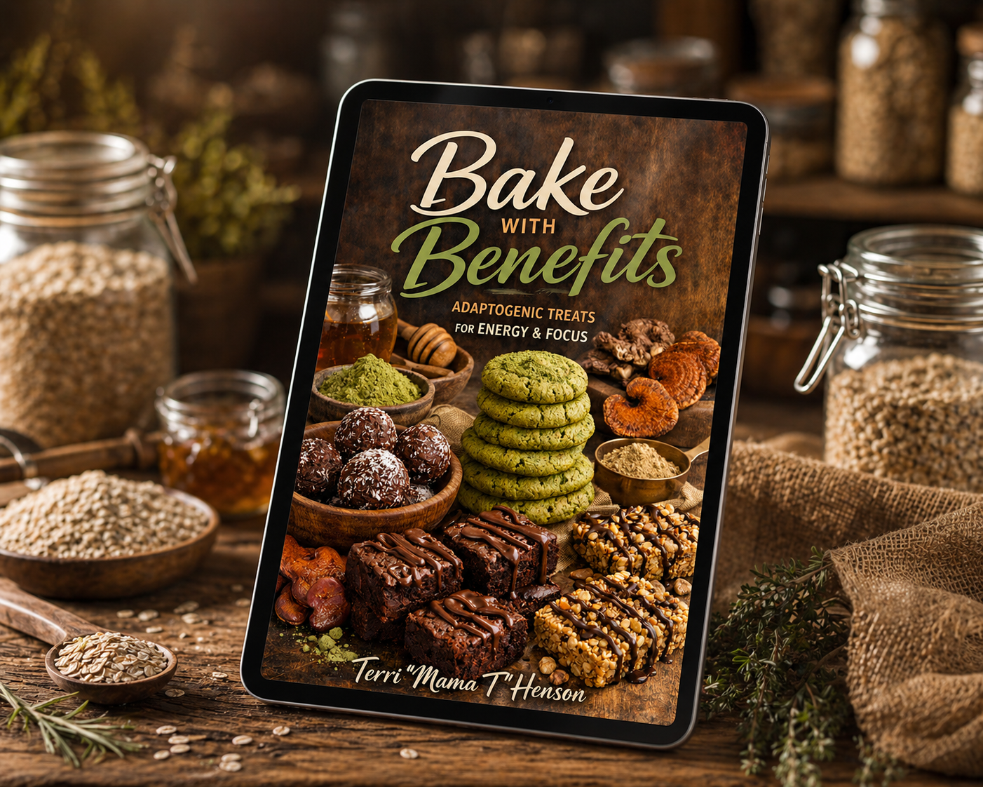 Bake with Benefits Adaptogenic Treats for Energy & Focus