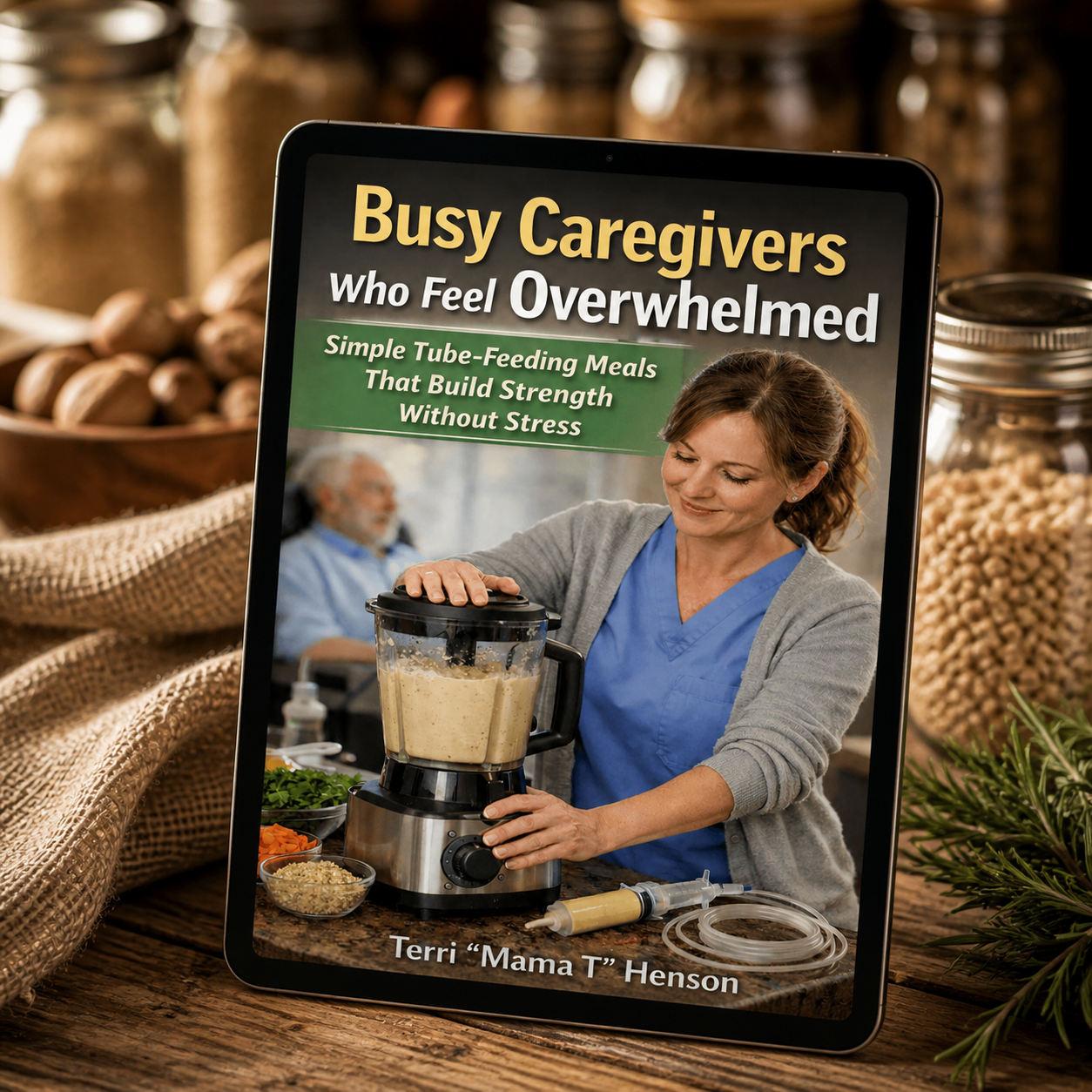 Busy Caregivers Who Feel Overwhelmed: Simple Tube Feeding Meals that Build Strength Without Stress